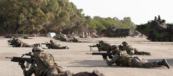 Militares españoles - Sputnik Mundo