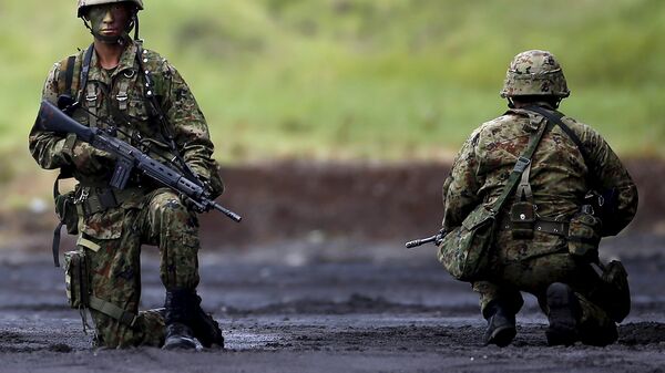 Militares japoneses - Sputnik Mundo