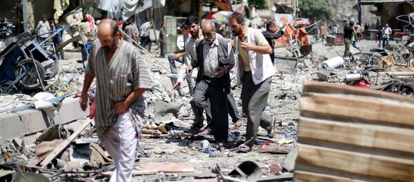 Situación en la ciudad de Douma - Sputnik Mundo