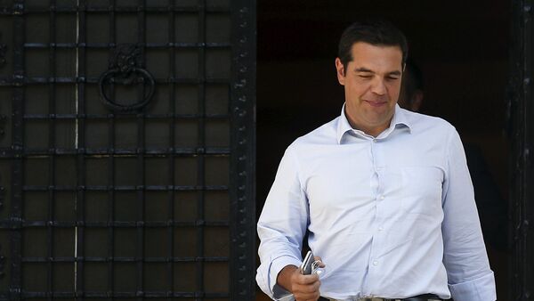 Alexis Tsipras, primer ministro de Grecia, el 20 de agosto, 2015 - Sputnik Mundo