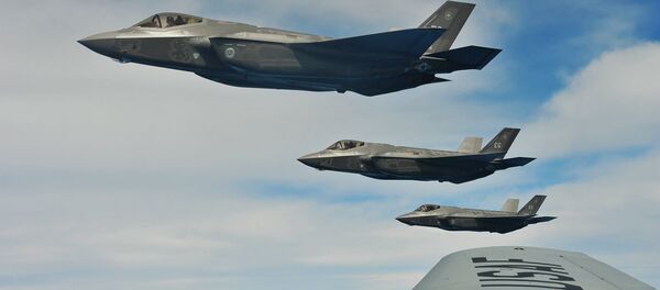 F-35 aerial refuel - Sputnik Mundo