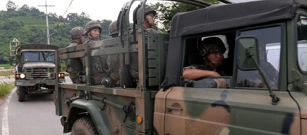 Militares surcoreanos - Sputnik Mundo