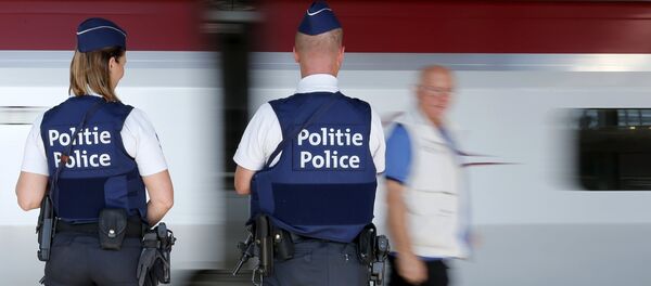 Policías belgas - Sputnik Mundo