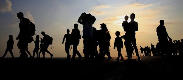 Los refugiados sirios - Sputnik Mundo