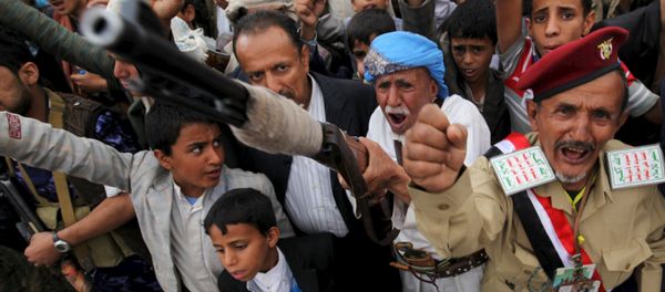 Los hutíes en Yemen - Sputnik Mundo