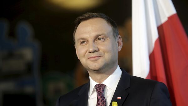 Andrzej Duda, presidente de Polonia - Sputnik Mundo