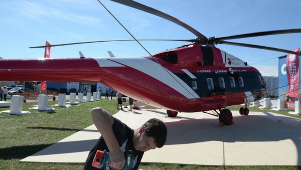 Helicóptero ruso Mi-38 Helicóptero ruso Mi-38 - Sputnik Mundo
