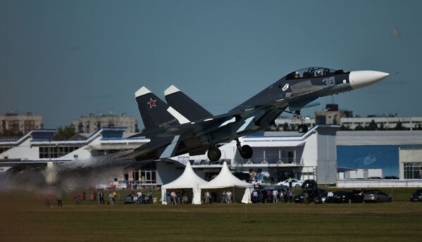 Los mejores de los mejores: nuevos aviones rusos en el salón MAKS 2015 - Sputnik Mundo