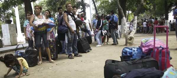 Deportación de los colombianos Deportación de los colombianos - Sputnik Mundo