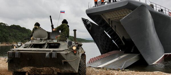 Ejercicios militares ruso-chinos Cooperación Naval 2015 - Sputnik Mundo