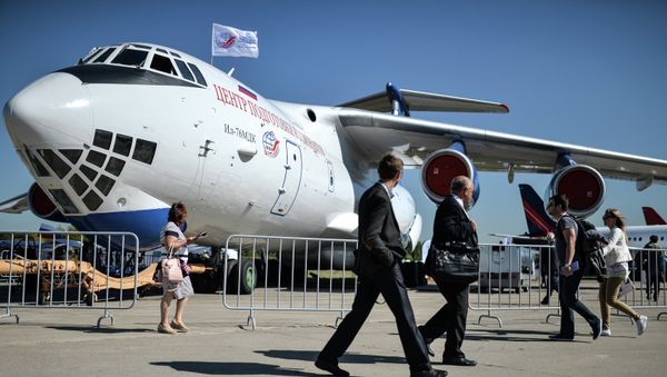 Apertura de MAKS 2015, el 25 de agosto, 2015 Apertura de MAKS 2015, el 25 de agosto, 2015 - Sputnik Mundo