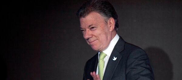 Juan Manuel Santos, presidente de Colombia - Sputnik Mundo