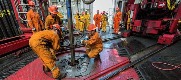 Platforma petrolífera La Muralla IV de petrolera mexicana PEMEX Platforma petrolífera La Muralla IV de petrolera mexicana PEMEX - Sputnik Mundo