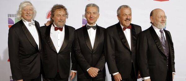 Les Luthiers antes de 12ª ceremonia anual Latin Grammy Awards  en Las Vegas, Nevada - Sputnik Mundo