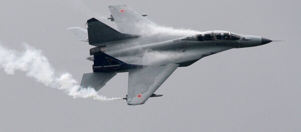 Caza Mig-35 (archivo) Caza Mig-35 (archivo) - Sputnik Mundo
