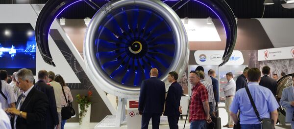 La inauguración del salón aeroespacial MAKS-2015 (archivo) - Sputnik Mundo