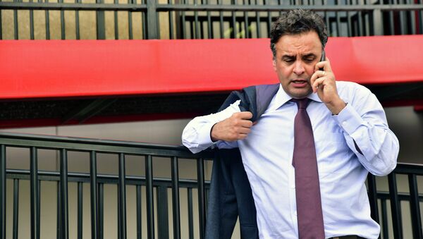 Aécio Neves, senador del Partido de la Social Democracia de Brasil (archivo) - Sputnik Mundo