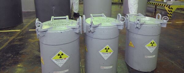 Depósito de combustible nuclear gastado (archivo) Depósito de combustible nuclear gastado (archivo) - Sputnik Mundo