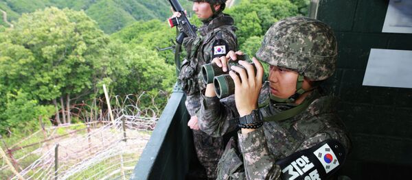 Soldados surcoreanos (archivo) - Sputnik Mundo