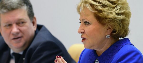 Valentina Matvienko, presidenta del Senado de Rusia - Sputnik Mundo