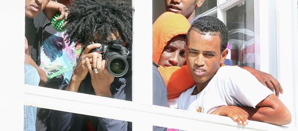 Inmigrantes ilegales en Alemania - Sputnik Mundo