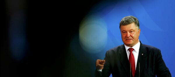 Petró Poroshenko, presidente de Ucrania - Sputnik Mundo