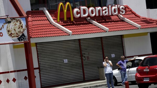 Un McDonald's cerrado - Sputnik Mundo