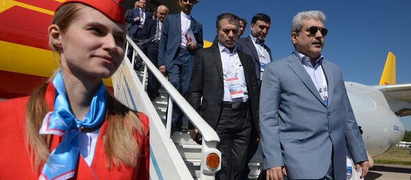 Vicepresidente de Irán, Sorena Sattari, durante su visita al Salón Aeroespacial Internacional MAKS-2015 - Sputnik Mundo