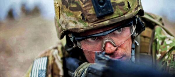 Un ranger del Ejército de EEUU Un ranger del Ejército de EEUU - Sputnik Mundo