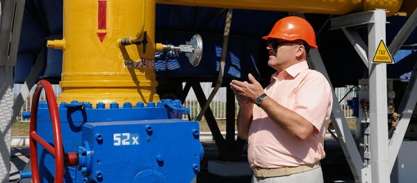 Estación de compresores en la región de Járkov, Ucrania - Sputnik Mundo