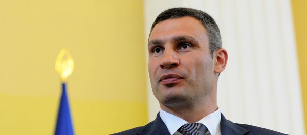 Vitali Klichkó, líder del partido ucraniano Udar y alcalde de Kiev - Sputnik Mundo