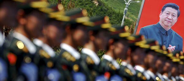 El ensayo del desfile del 70 aniversario de la Victoria en la Segunda Guerra Mundial en China - Sputnik Mundo