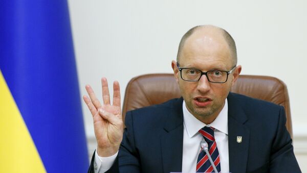 Arseni Yatseniuk, primer ministro de Ucrania - Sputnik Mundo