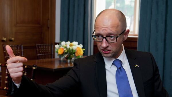 Arseni Yatseniuk, primer ministro de Ucrania - Sputnik Mundo