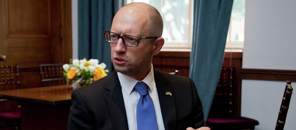 Arseni Yatseniuk, primer ministro de Ucrania - Sputnik Mundo