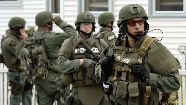 Fuerzas especiales norteamericanas SWAT - Sputnik Mundo