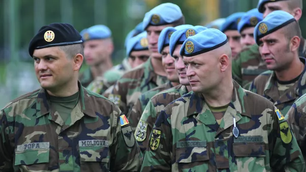 Moldovan soldiers  - Sputnik Mundo