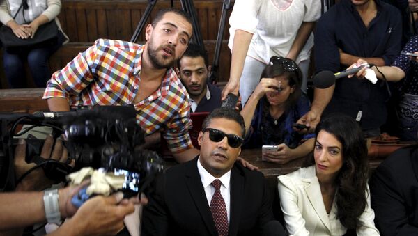 Mohamed Fahmy y Baher Mohamed, periodistas de Al Jazeera - Sputnik Mundo