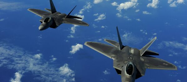 Cazas de F-22 Raptor - Sputnik Mundo