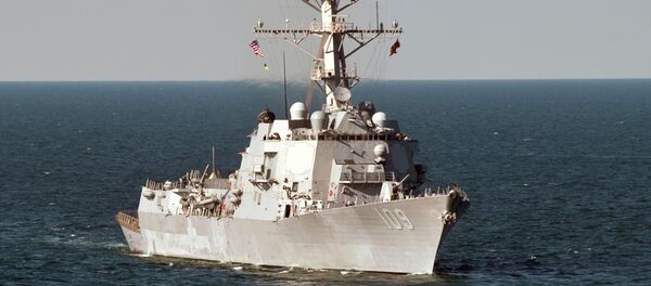 Buque estadounidense en el mar Negro - Sputnik Mundo