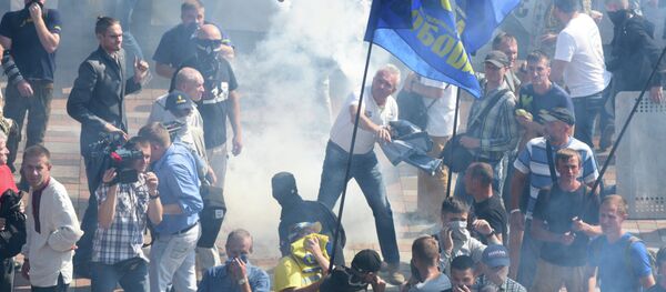 Disturbios en Kiev - Sputnik Mundo