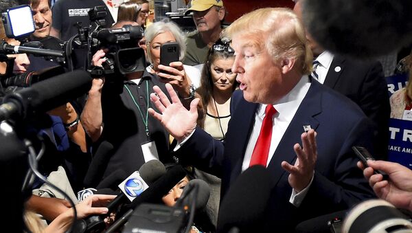 Republican presidential candidate Donald Trump - Sputnik Mundo