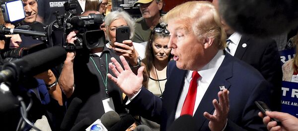 Donald Trump, precandidato presidencial de EEUU - Sputnik Mundo