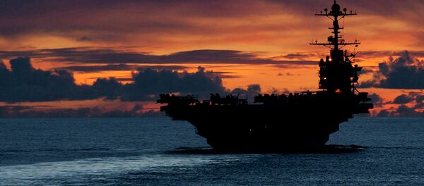 Portaviones norteamericano (archivo) - Sputnik Mundo