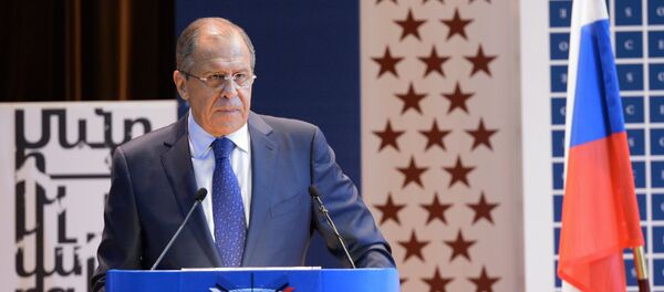 Serguéi Lavrov, ministro de Asuntos Exteriores de Rusia, el 1 de septiembre, 2015 - Sputnik Mundo