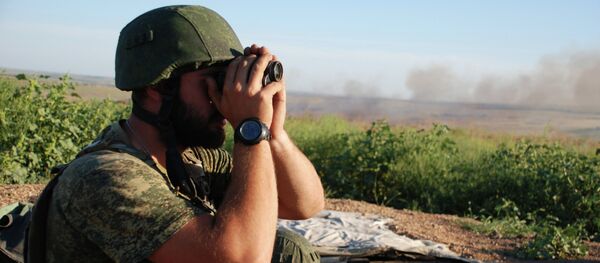 Milicianos de la RPD en la región de Donetsk Milicianos de la RPD en la región de Donetsk - Sputnik Mundo