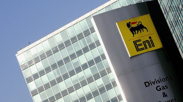 An external view of a headquarter of the Italian oil-and-gas group ENI in Milan 03 January 2005. - Sputnik Mundo