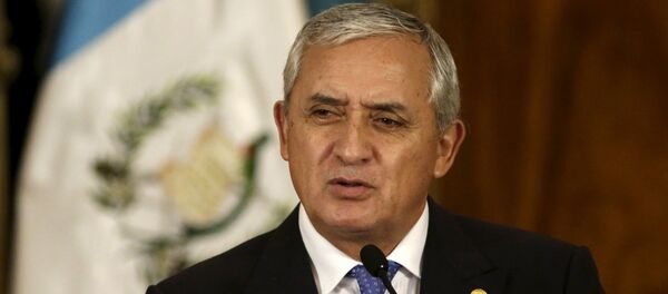 Otto Pérez Molina, presidente de Guatemala Otto Pérez Molina, presidente de Guatemala - Sputnik Mundo