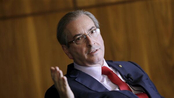 Eduardo Cunha, president of the Chamber of Deputies of Brazil - Sputnik Mundo