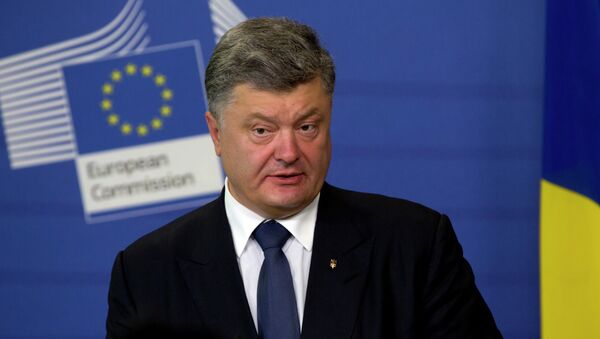Petró Poroshenko, presidente de Ucrania (archivo) - Sputnik Mundo